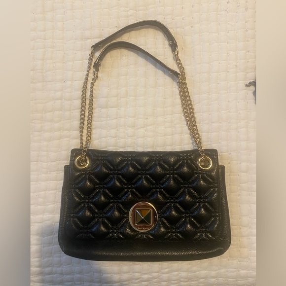 Kate Spade Quilted leather gold chain purse - Picture 2 of 3